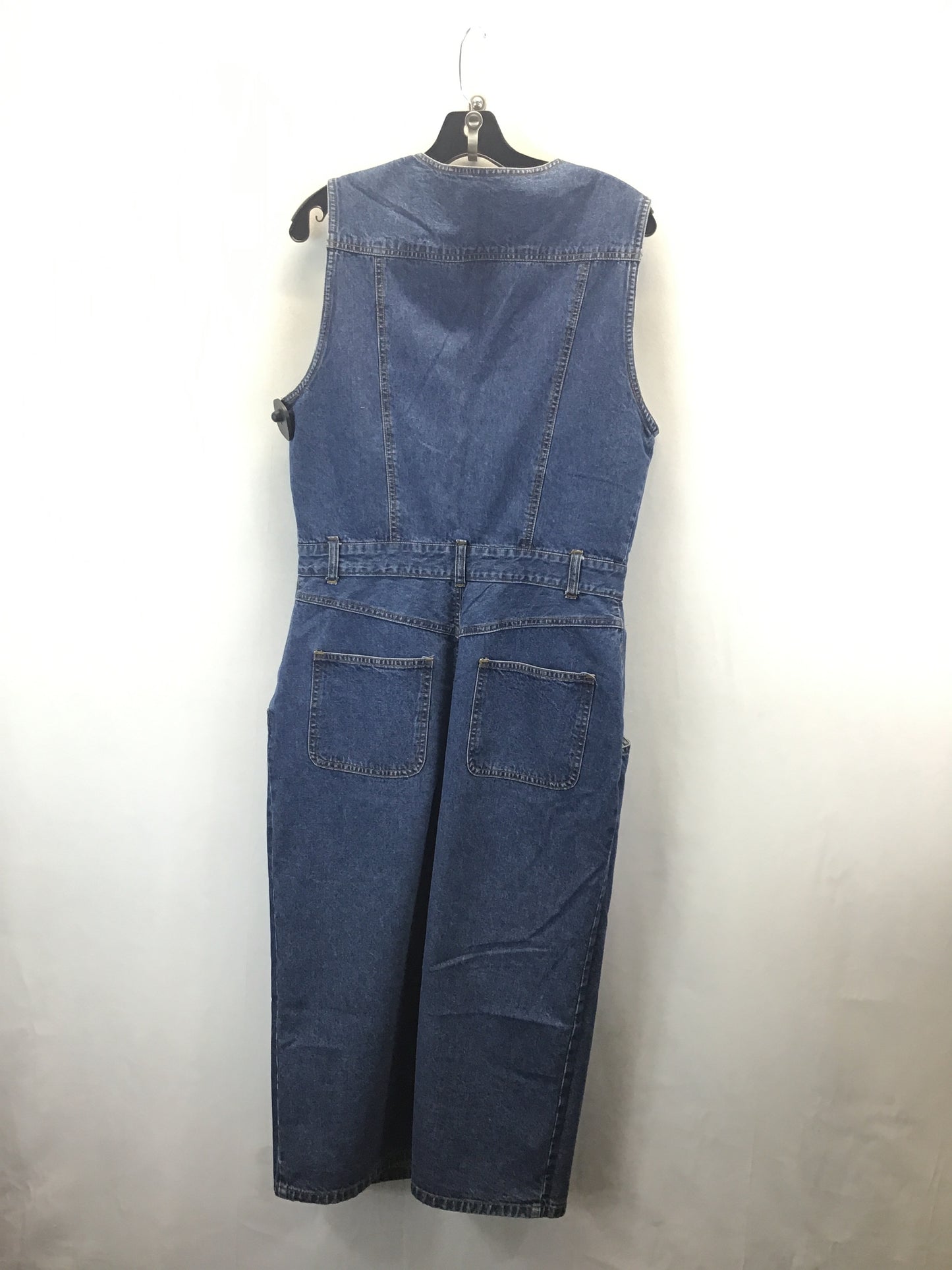 Dress Casual Maxi By Bill Blass In Blue, Size: 12