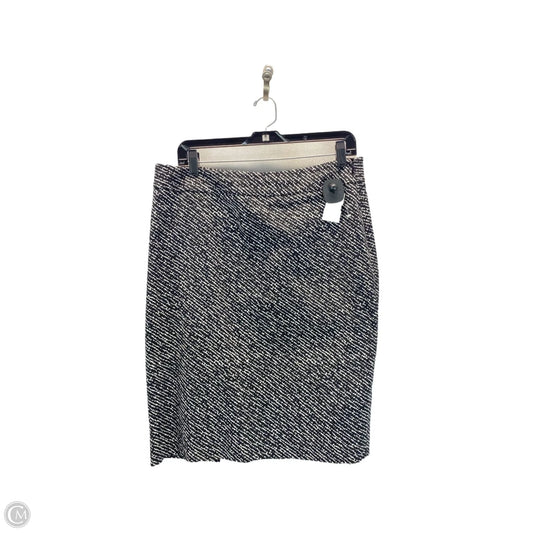Skirt Midi By New York And Co In Black & White, Size: 12