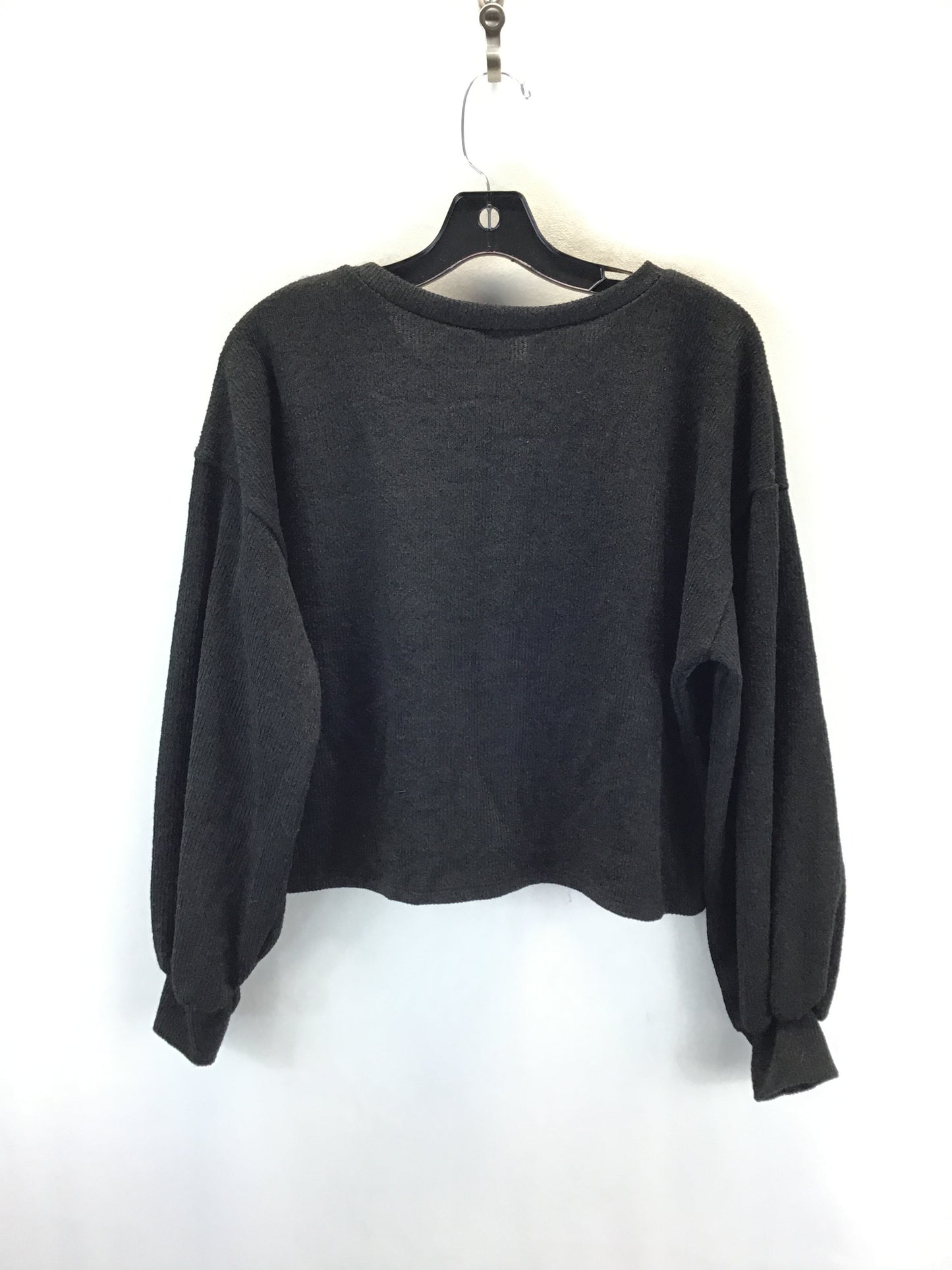 Top Long Sleeve By Clothes Mentor In Black, Size: L