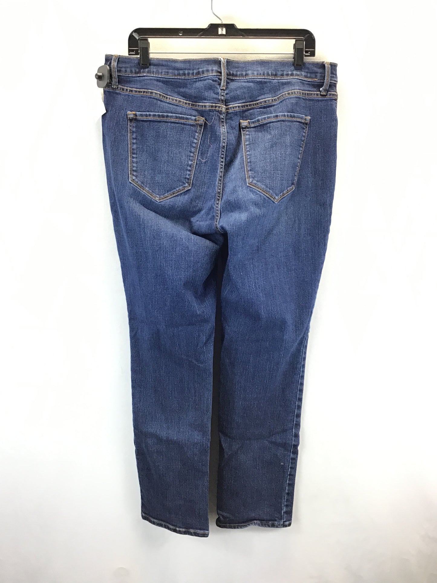 Jeans Straight By Old Navy In Blue, Size: 14