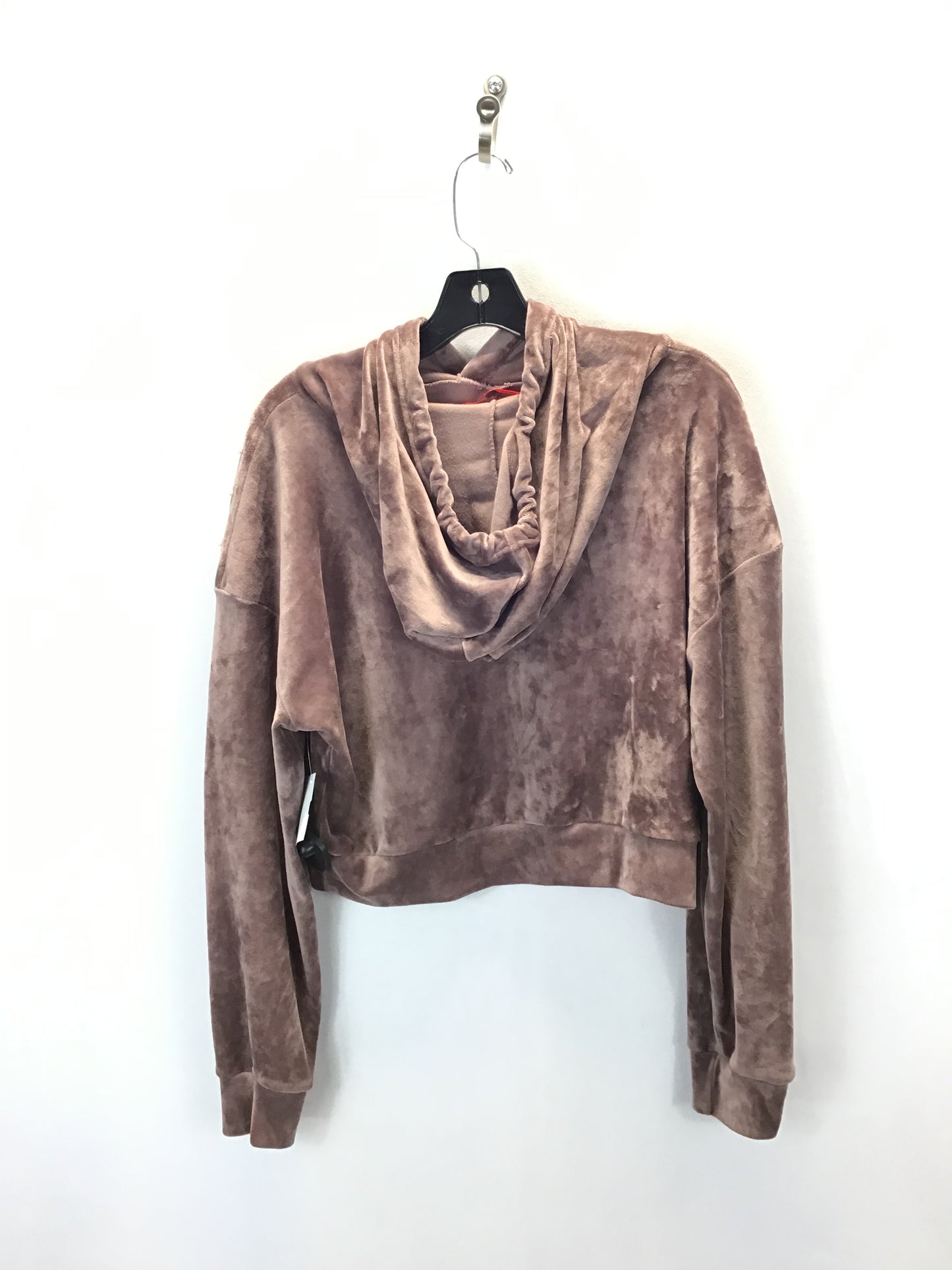 Sweatshirt Hoodie By Clothes Mentor In Brown, Size: L