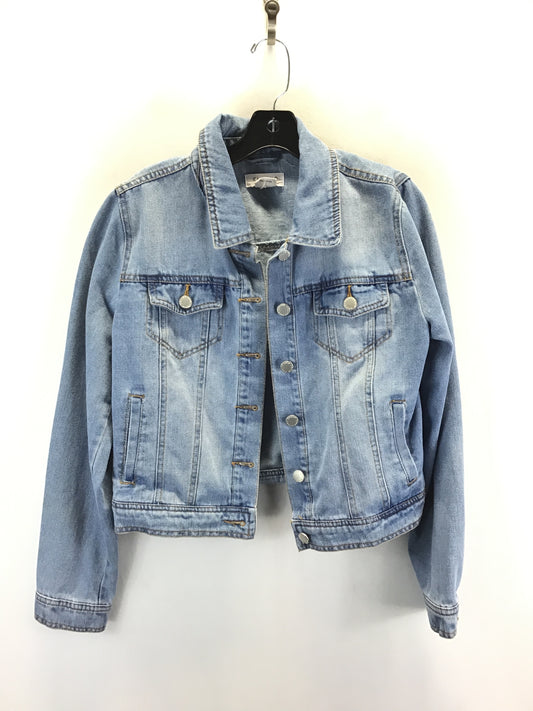 Jacket Denim By Ci Sono In Blue, Size: L