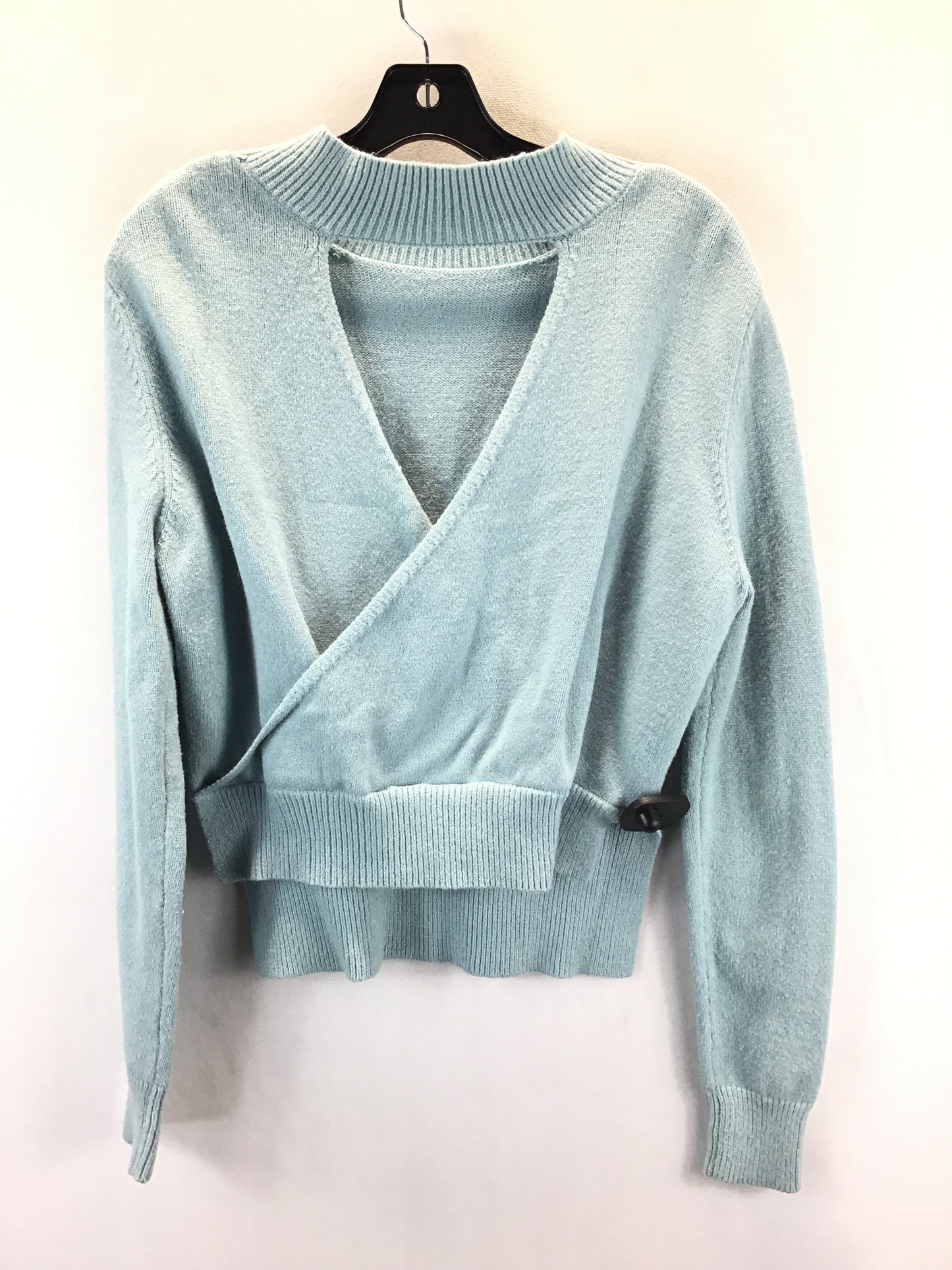 Sweater By Clothes Mentor In Blue, Size: L