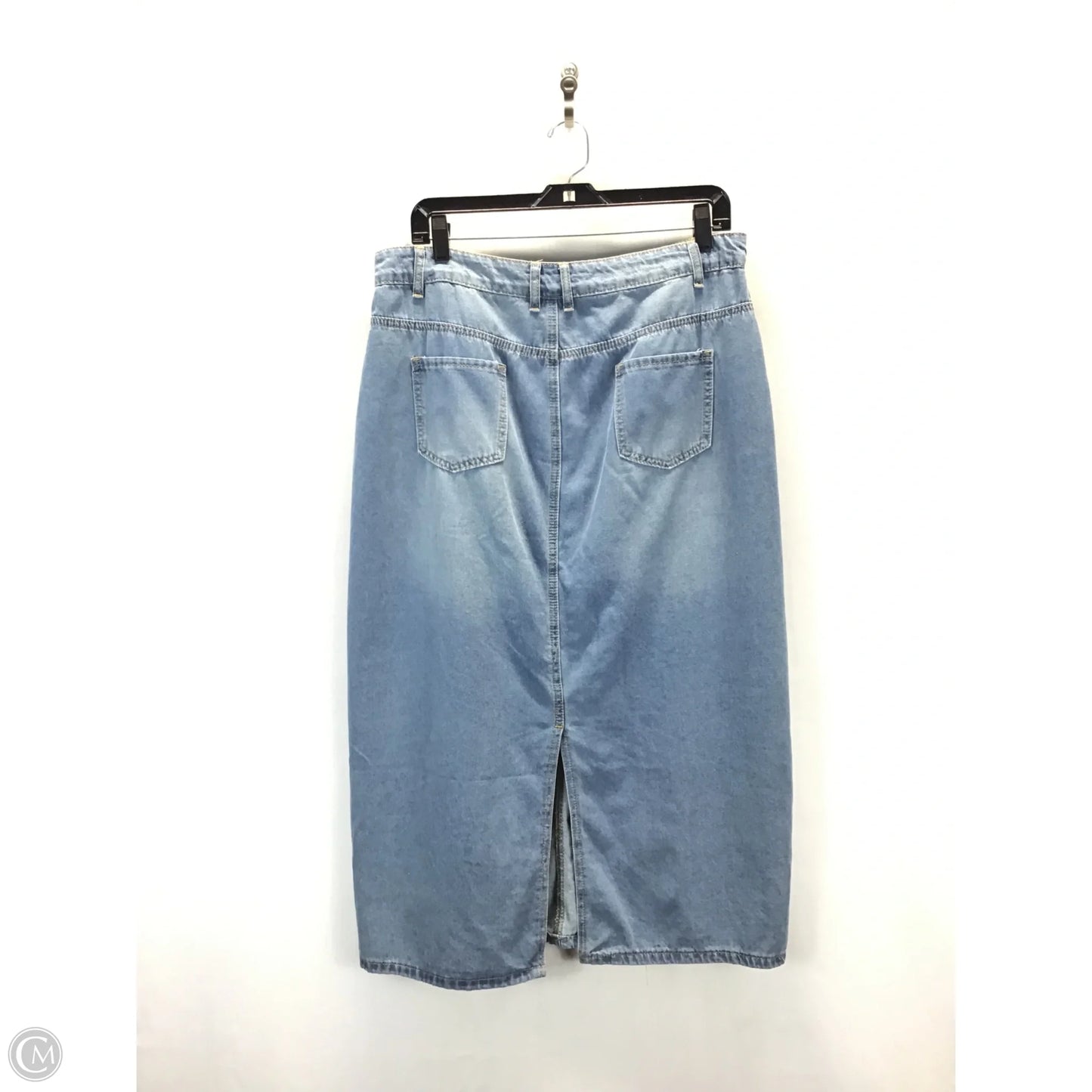 Skirt Maxi By Shein In Blue, Size: 1x