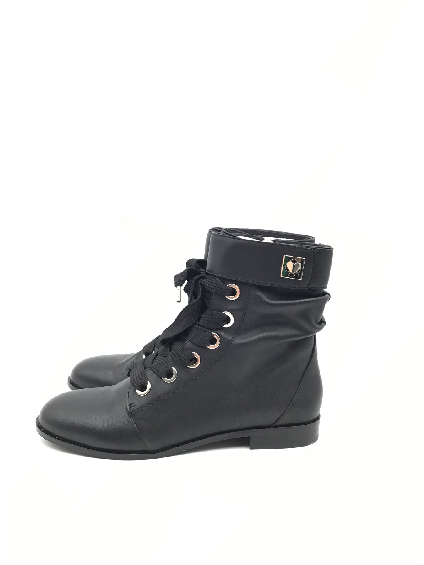 Boots Designer By Kate Spade In Black, Size: 9.5