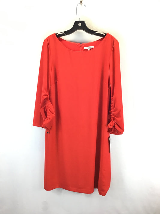 Dress Casual Midi By Sandra Darren  Size: 18