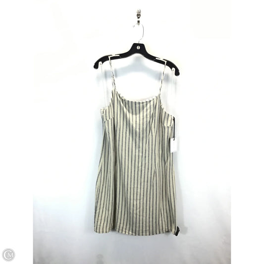 Dress Casual Midi By 1.state In Striped Pattern, Size: 14