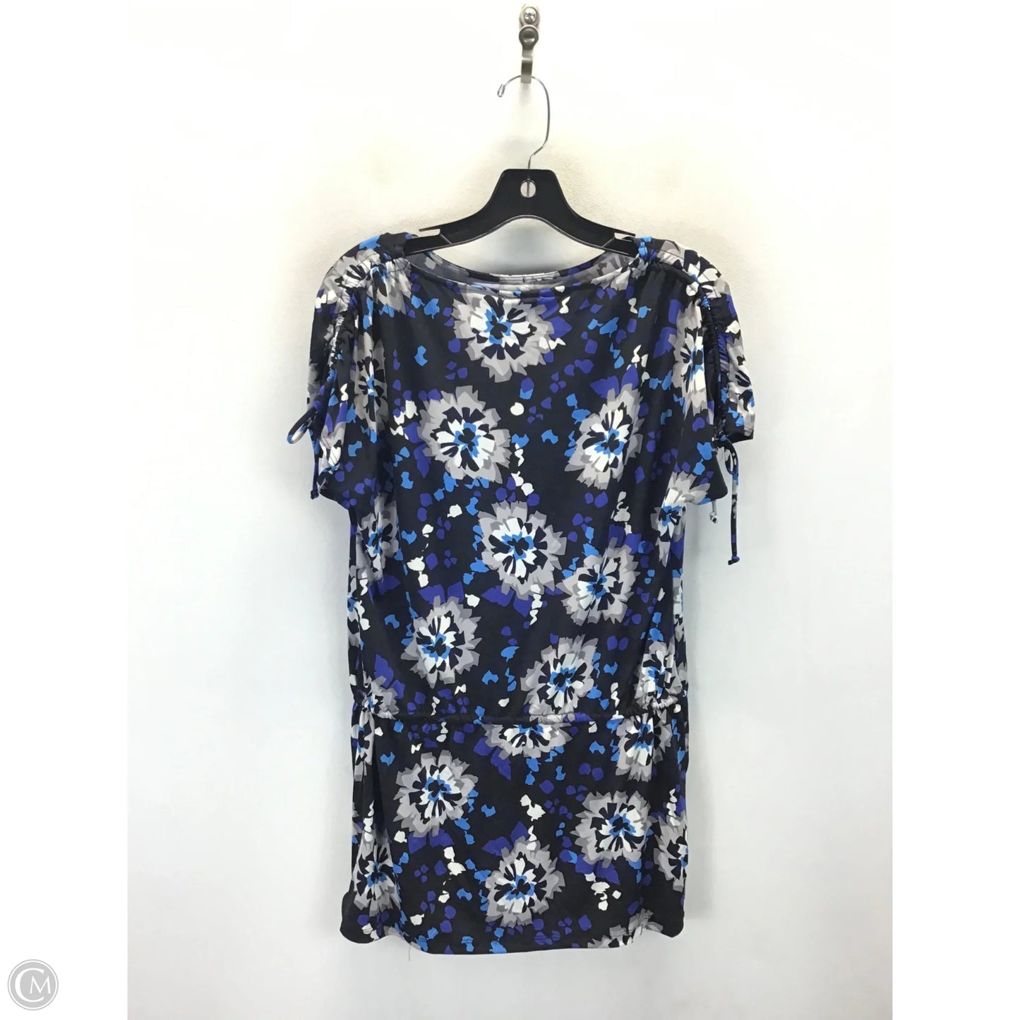 Top Short Sleeve By Theme In Multi-colored, Size: S