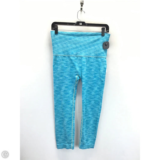 Athletic Pants By Forever 21 In Teal, Size: L