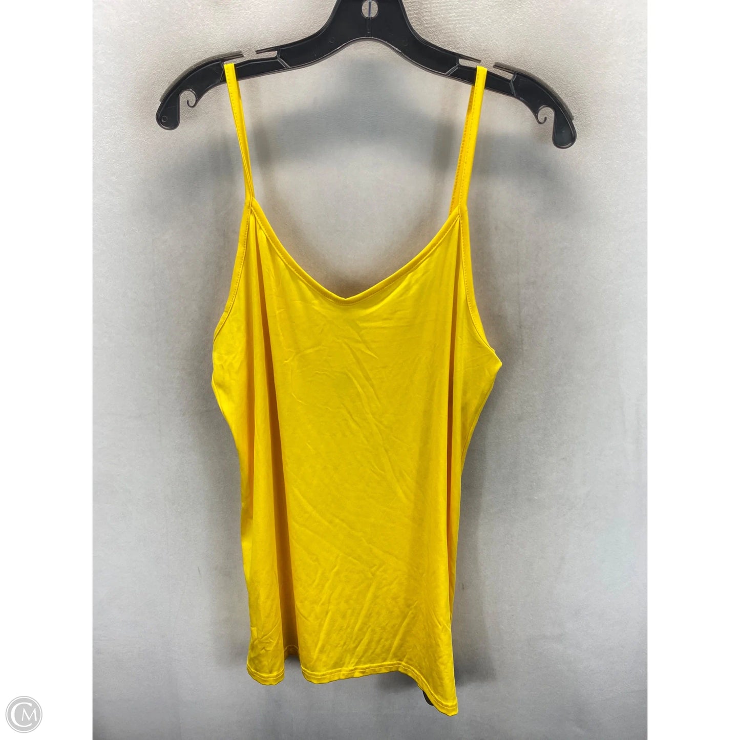 Top Sleeveless By Fashion Nova In Yellow, Size: Xl