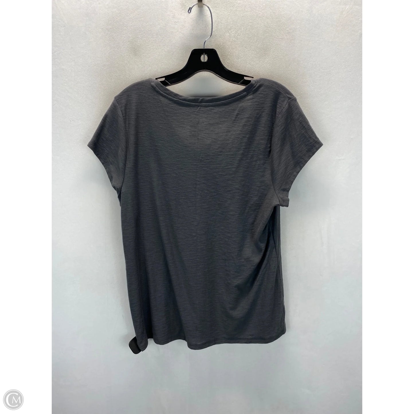 Top Short Sleeve By So In Grey, Size: Xxl