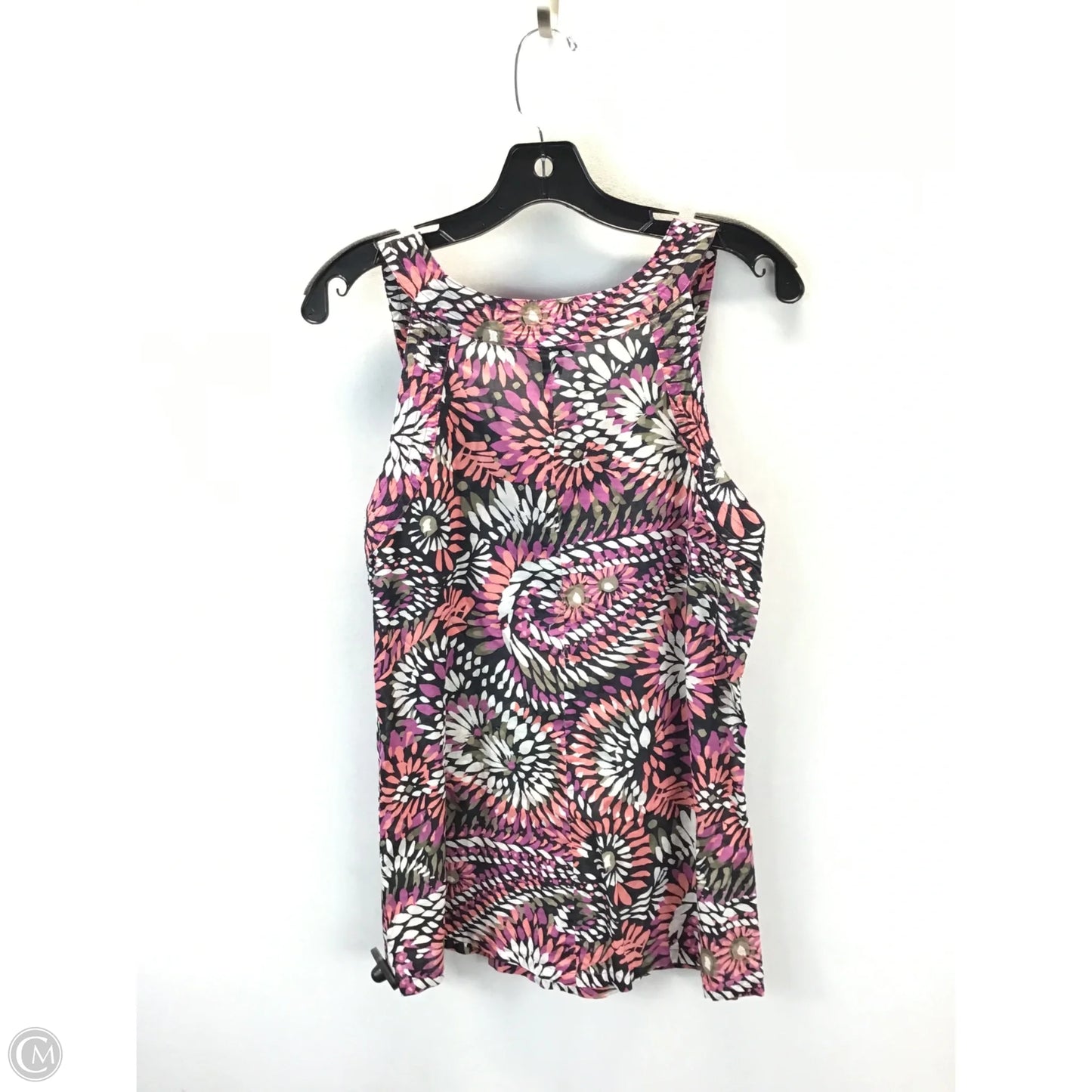 Top Sleeveless By Banana Republic In Multi-colored, Size: L