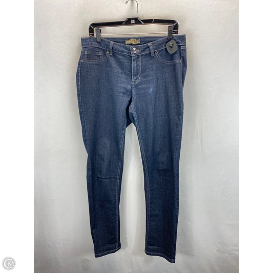 Jeans Straight By D Jeans In Blue, Size: 12