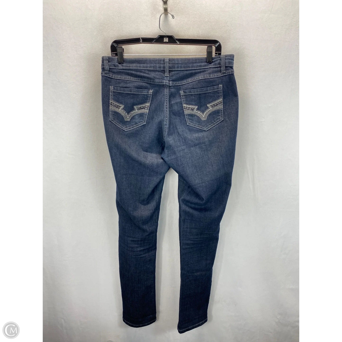 Jeans Straight By D Jeans In Blue, Size: 12