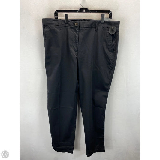 Pants Chinos & Khakis By Talbots In Black, Size: 14