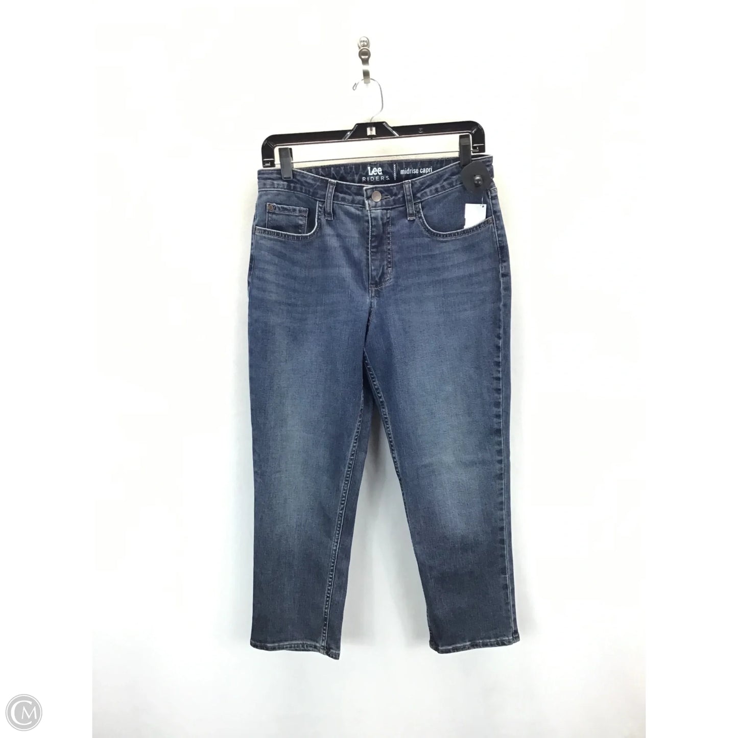 Jeans Straight By Lee In Blue, Size: 8