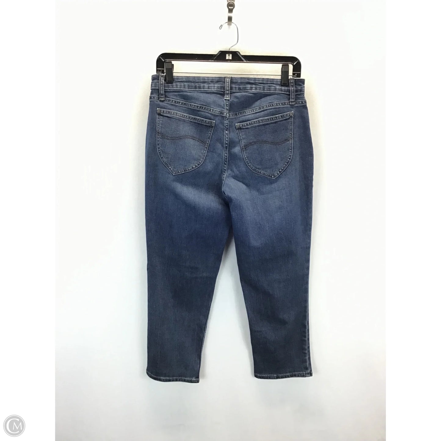 Jeans Straight By Lee In Blue, Size: 8