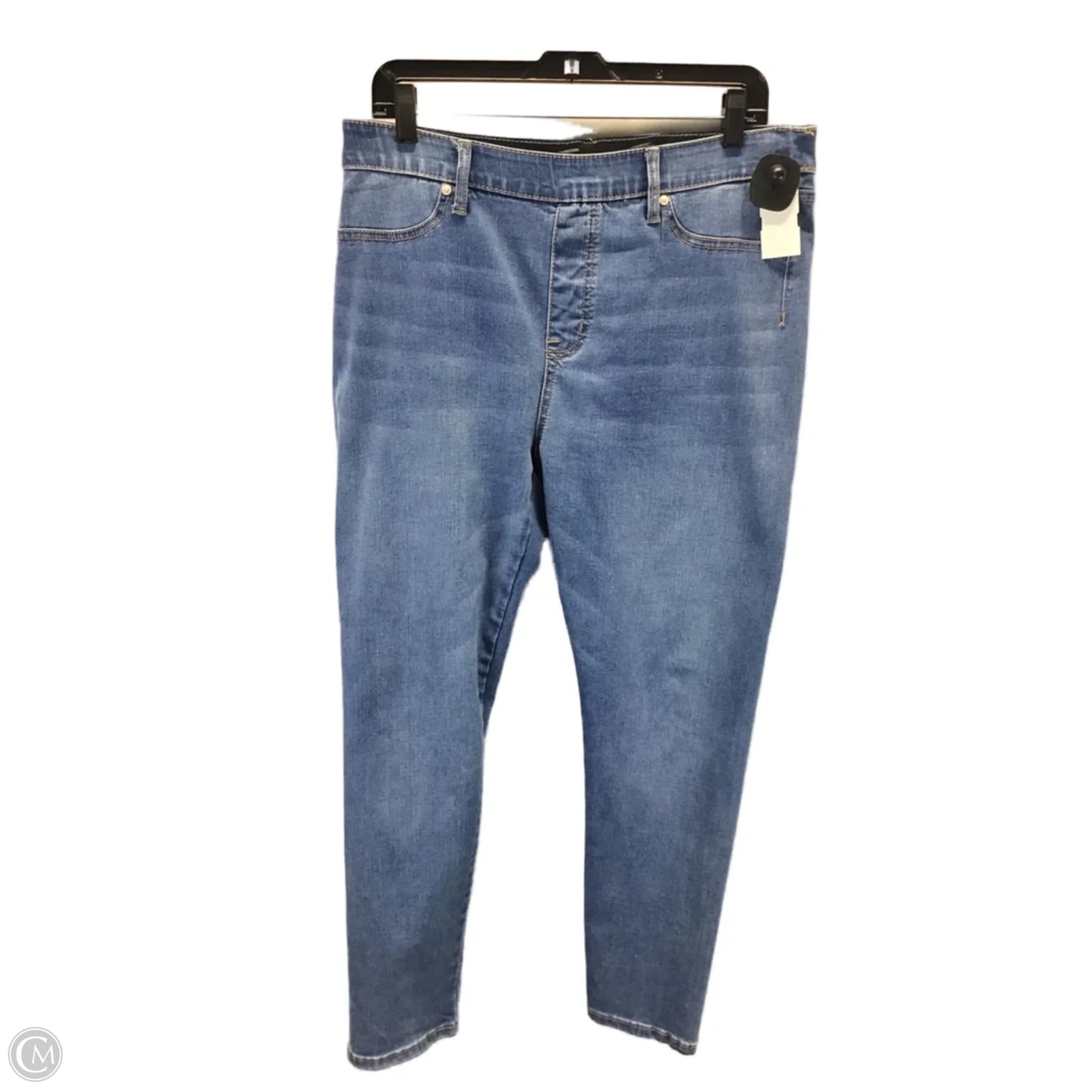 Jeans Skinny By Seven 7 In Blue, Size: L