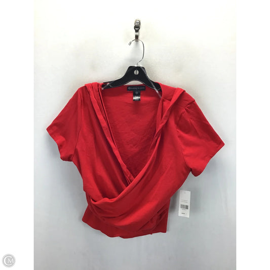 Top Short Sleeve By Fashion To Figure In Red, Size: 1x