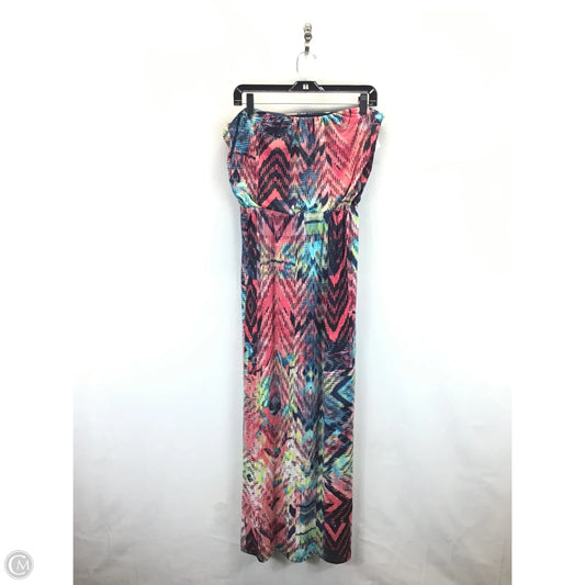 Dress Casual Maxi By Clothes Mentor In Multi-colored, Size: M