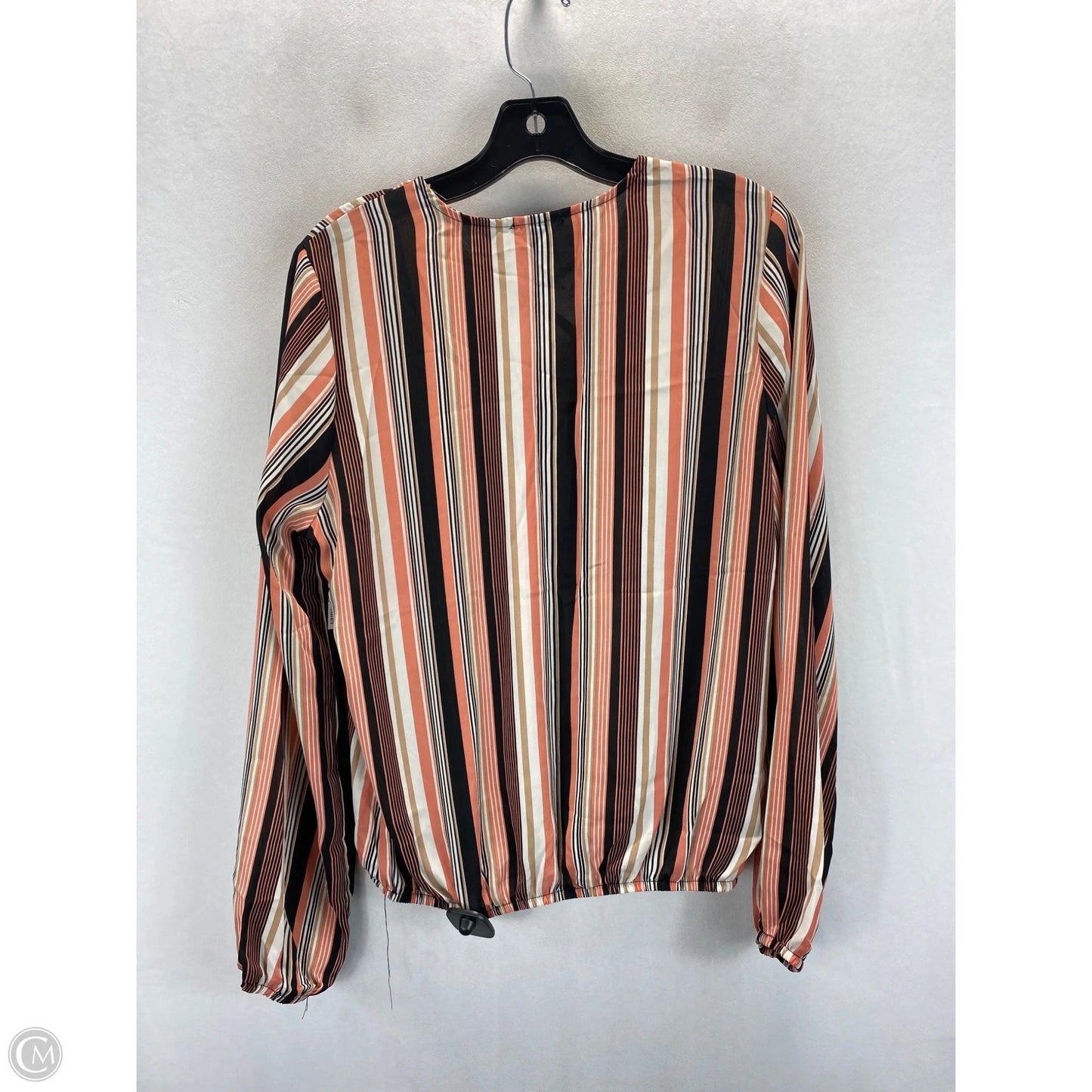 Top Long Sleeve By Rue 21 In Striped Pattern, Size: M