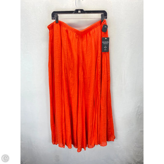 Skirt Maxi By Zac And Rachel In Orange, Size: 2x