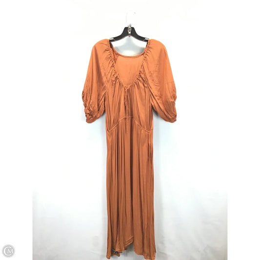 Dress Casual Maxi By A New Day In Brown, Size: Xl