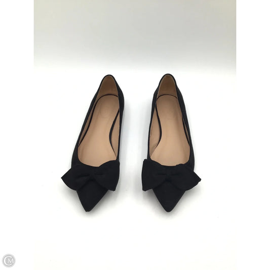 Shoes Flats By Clothes Mentor In Black, Size: 10