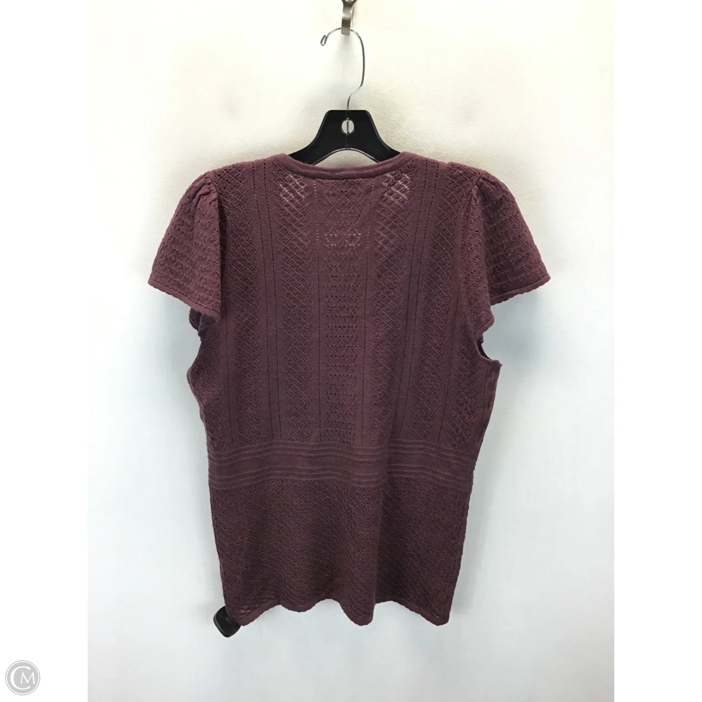 Top Short Sleeve By Torrid In Purple, Size: 0
