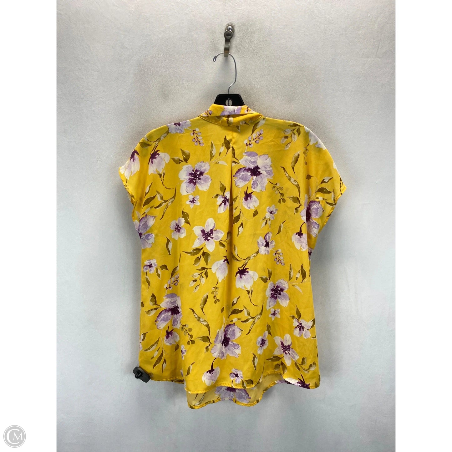 Top Sleeveless By Pleione In Yellow, Size: L