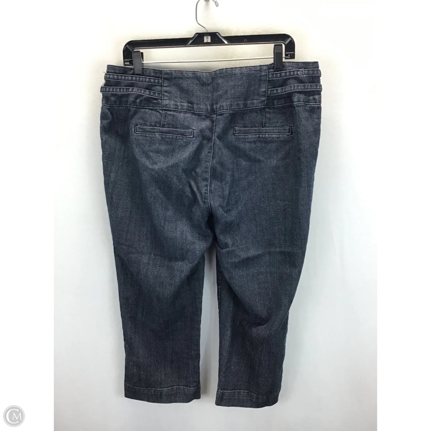 Capris By One 5 One In Blue, Size: 16