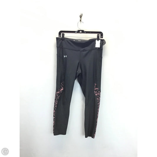 Athletic Leggings By Under Armour In Black, Size: L