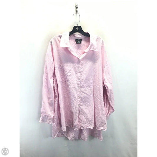 Top Long Sleeve By Clothes Mentor In Striped Pattern, Size: 18