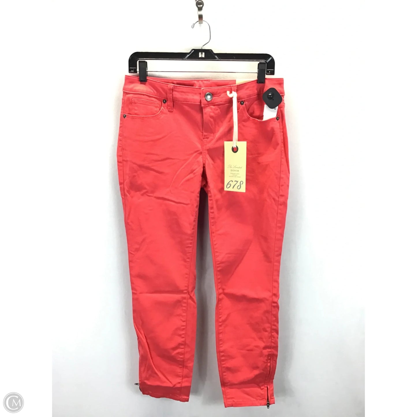 Jeans Straight By Clothes Mentor In Peach, Size: 8
