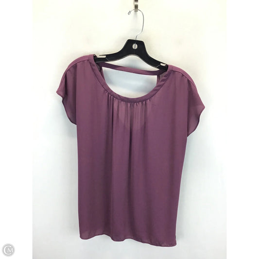 Top Sleeveless By Loft In Purple, Size: Xs