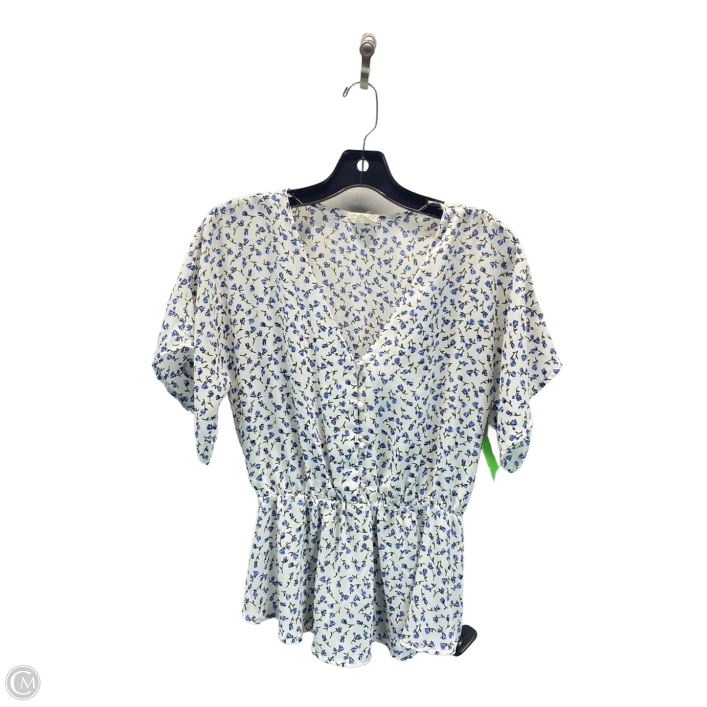 Top Short Sleeve By Sienna Sky In Floral Print, Size: S