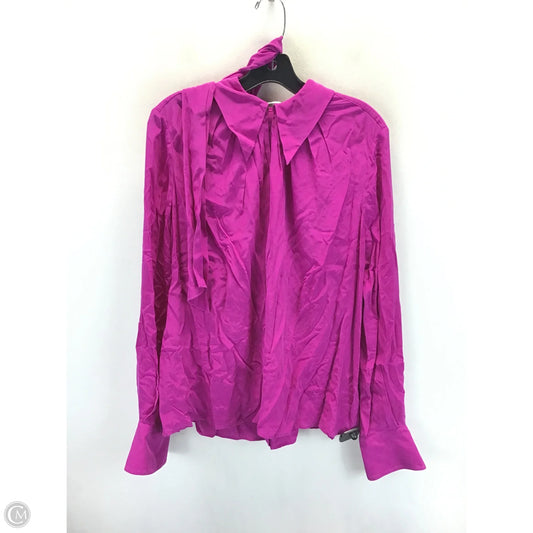 Top Long Sleeve By Trina Turk In Purple, Size: L