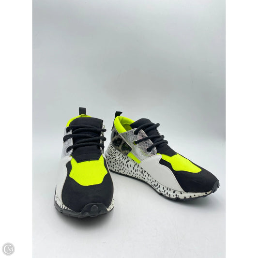 Shoes Athletic By Steve Madden In Black & Green, Size: 8