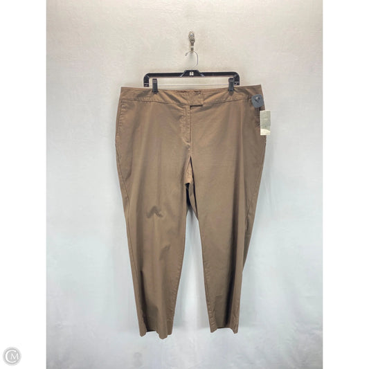 Pants Other By Charter Club In Brown, Size: 18