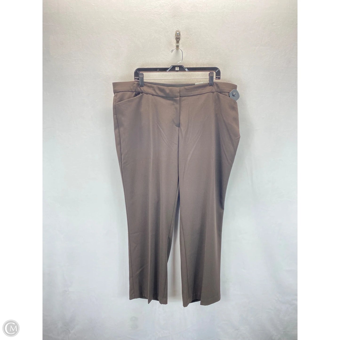 Pants Dress By Jm Collections In Brown, Size: 20