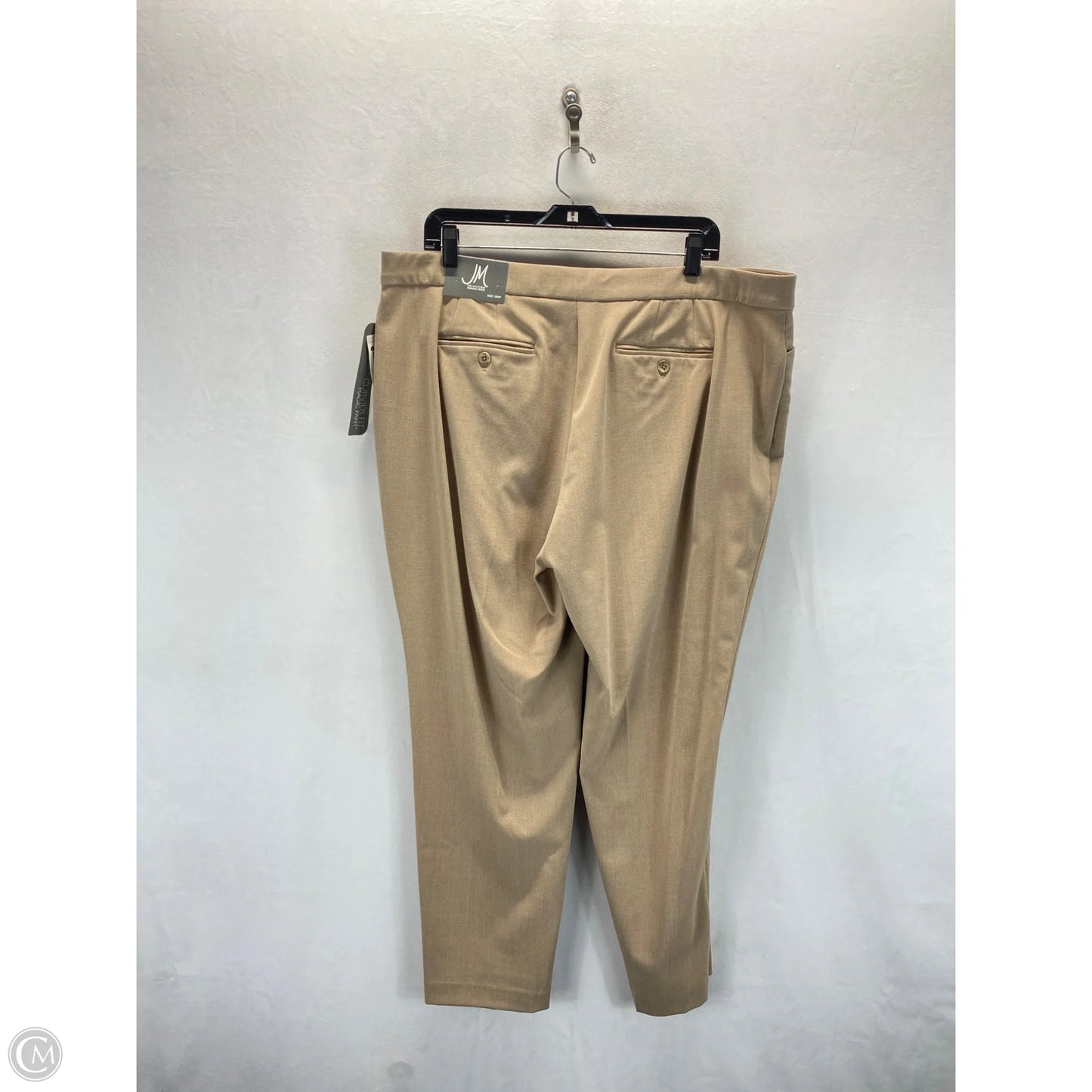 Pants Dress By Jm Collections In Tan, Size: 18