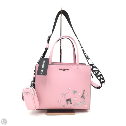 Crossbody Designer By Karl Lagerfeld, Size: Medium
