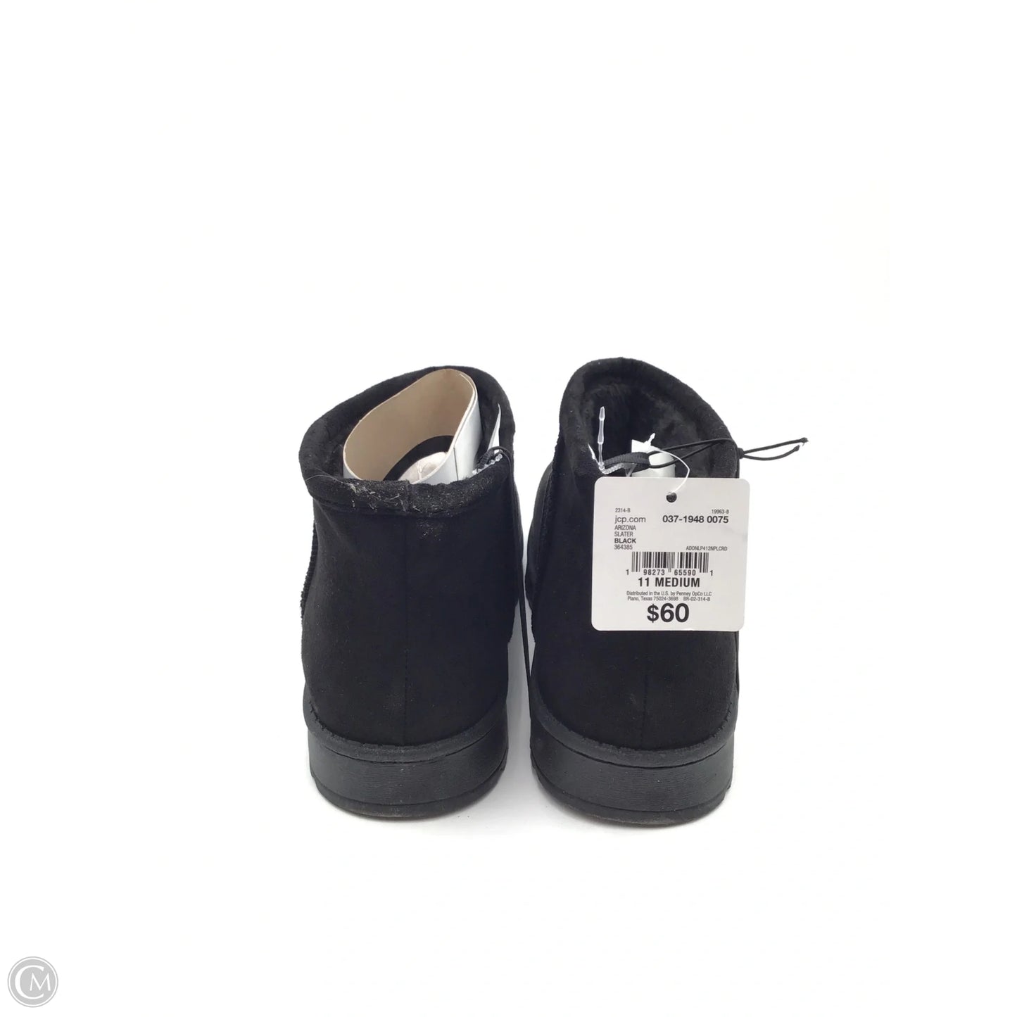 Boots Ankle Flats By Clothes Mentor In Black, Size: 11