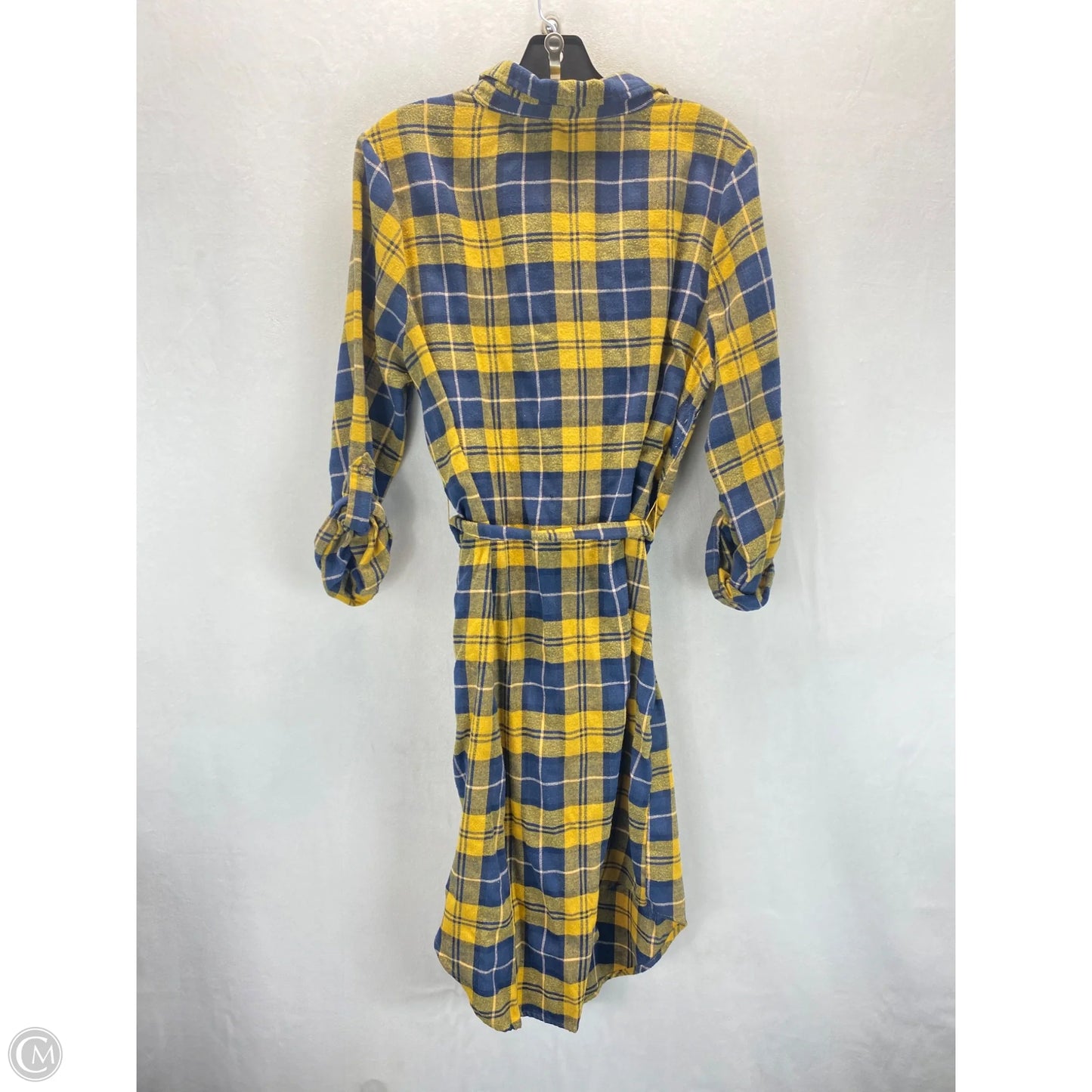 Dress Casual Midi By Clothes Mentor In Plaid Pattern, Size: Xl