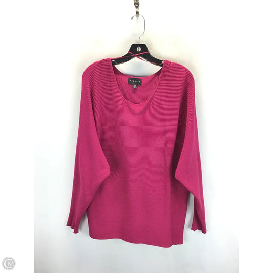Sweater By Premise In Pink, Size: L