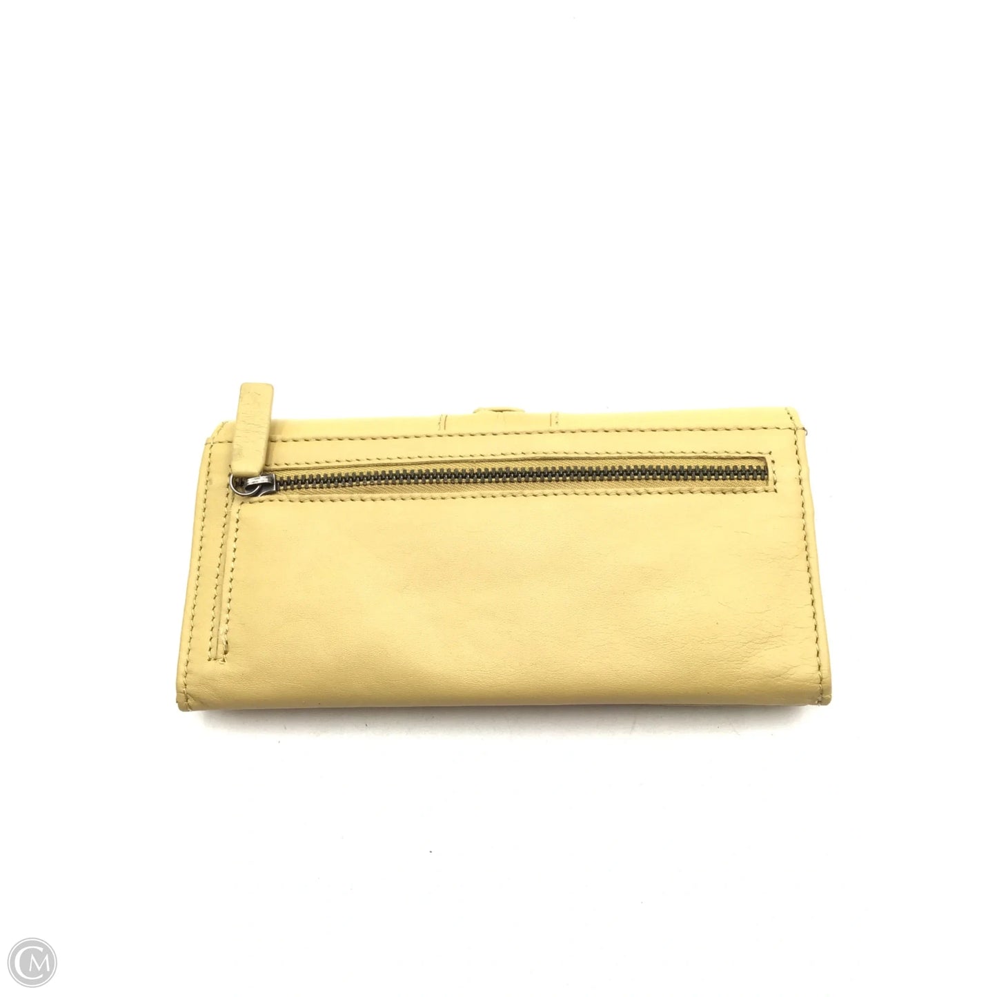 Wallet Leather By Clothes Mentor, Size: Medium