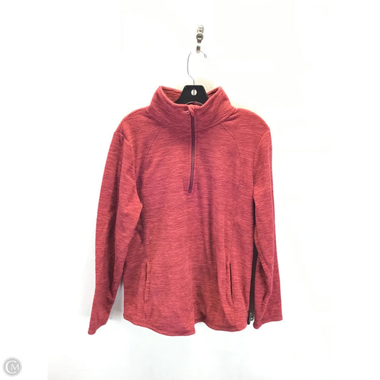 Jacket Fleece By St Johns Bay In Red, Size: L