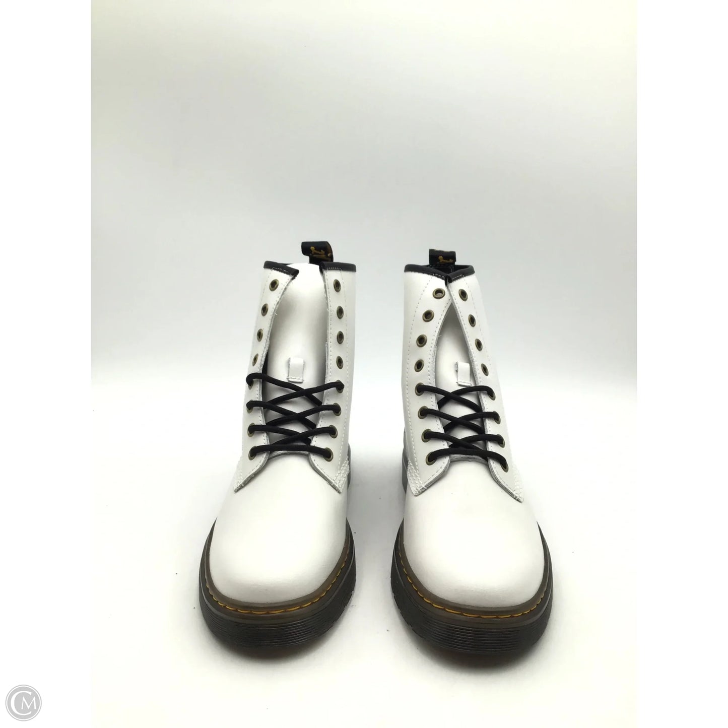 Boots Ankle Flats By Dr Martens In White, Size: 11