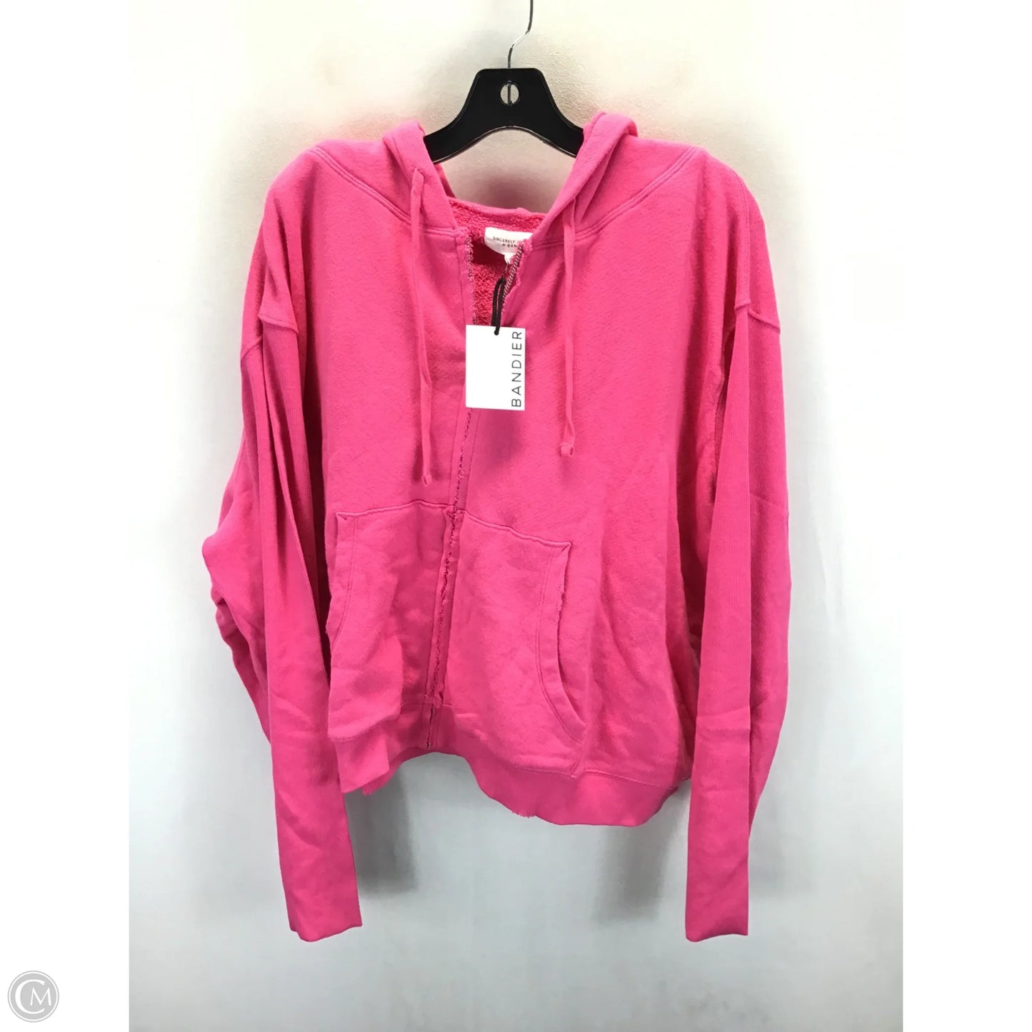 Sweatshirt Hoodie By Sincerely Jules In Pink, Size: 2x