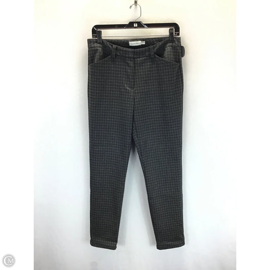 Pants Dress By Calvin Klein In Black & Grey, Size: 8